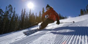 Skiing Colorado Corduroy