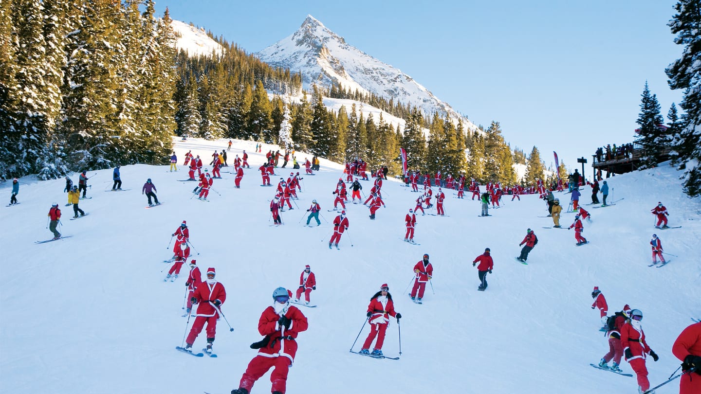 Crested Butte Mountain Resort Santas Skiing