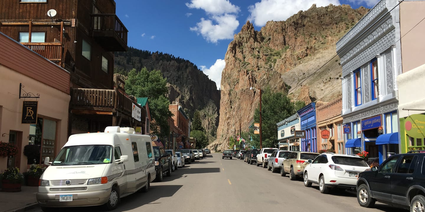 Colorado Town Downtown Creede