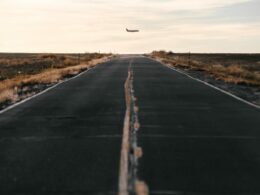 Colorado Highway Driving Airplane