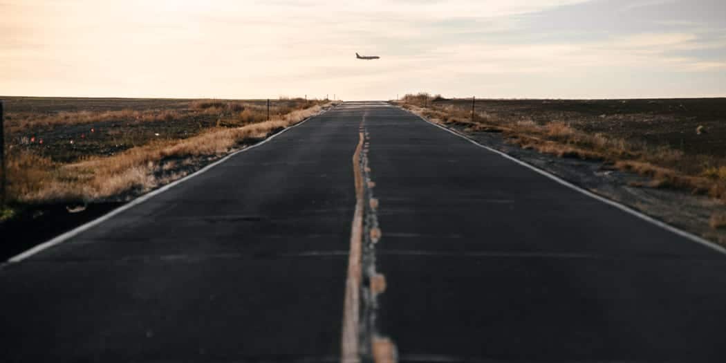 Colorado Highway Driving Airplane