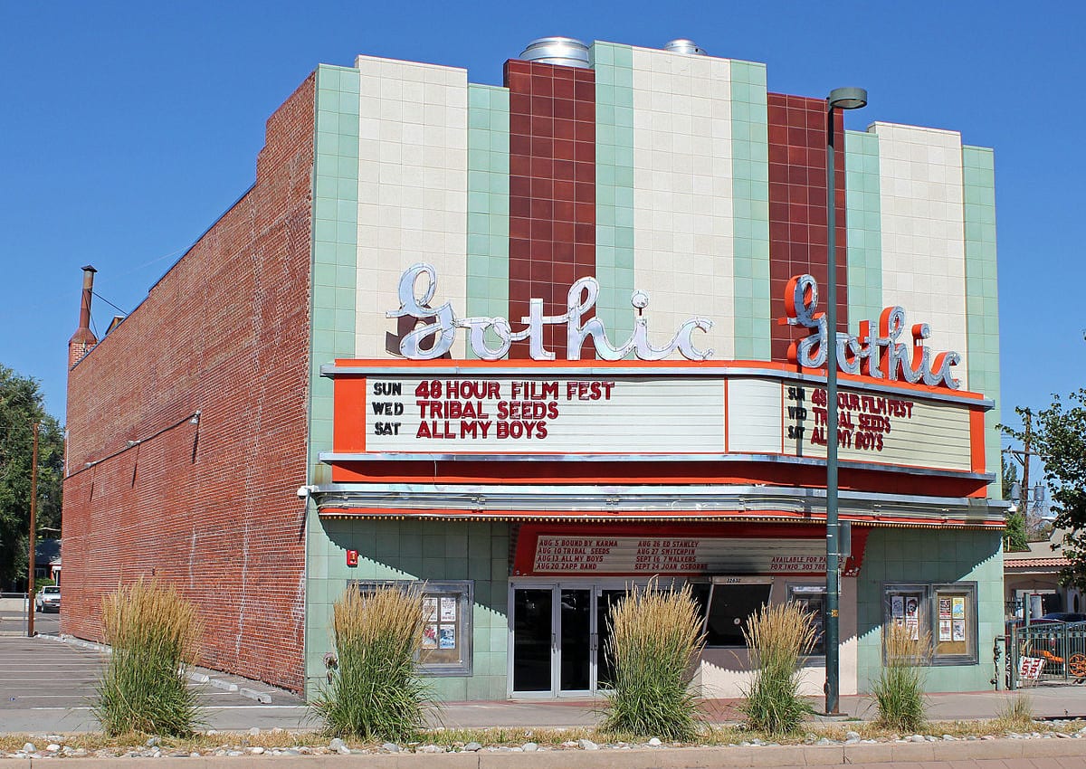 Gothic Theatre Englewood Exterior