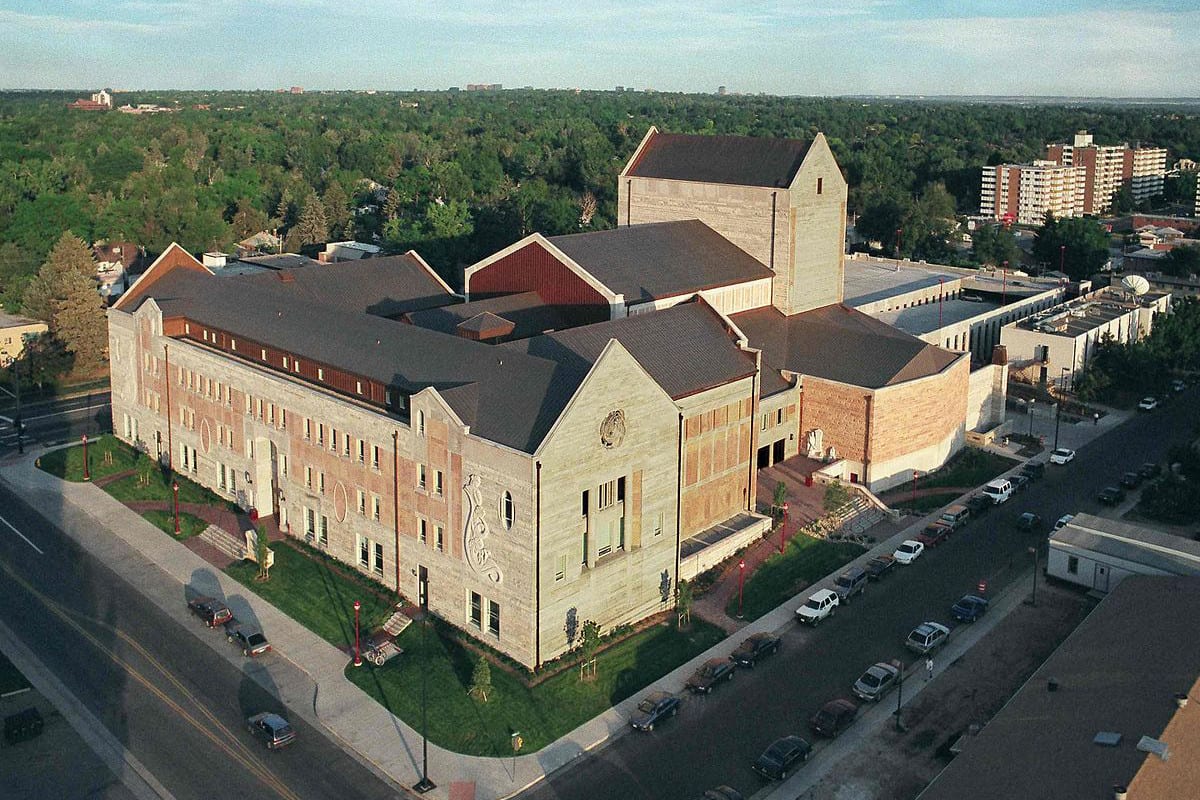 Newman Center for Performing Arts Aerial View