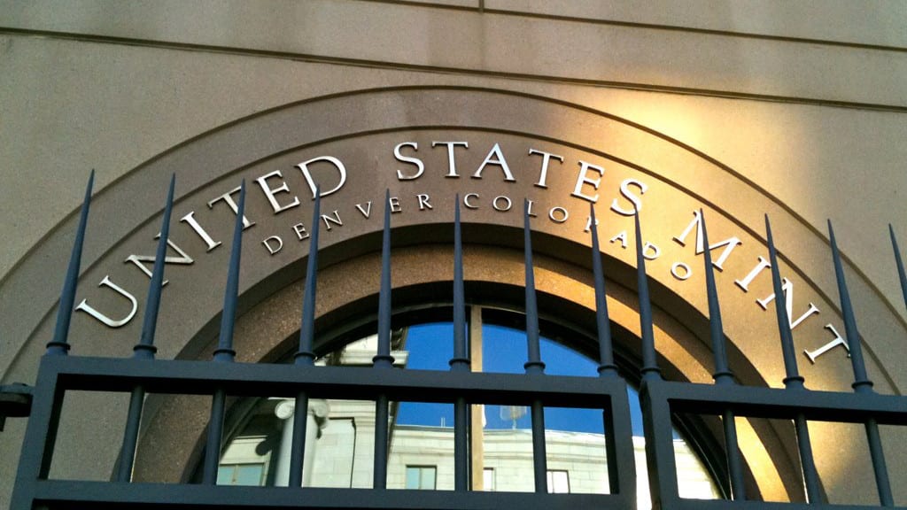 United States Mint Denver Colorado Entry Gate