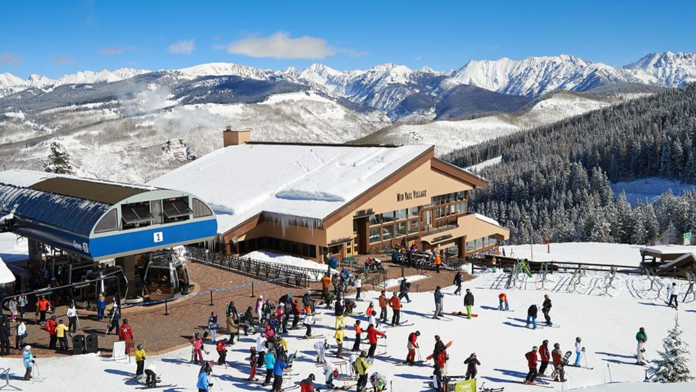 Vail Ski Resort Mid Mountain Village Dining
