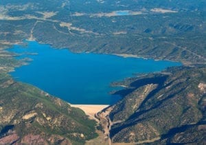 Lake Nighthorse Aerial View Colorado