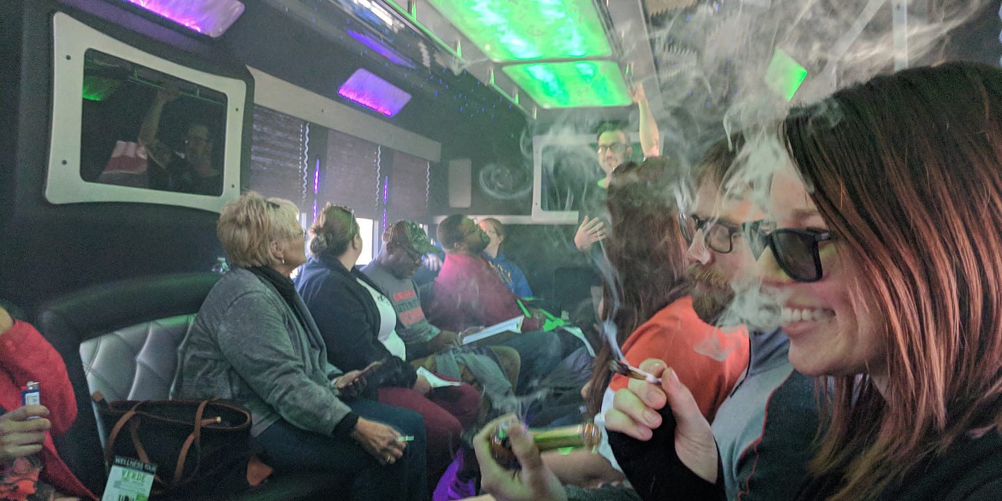 420 Tours On Board Weed Friendly Party Bus