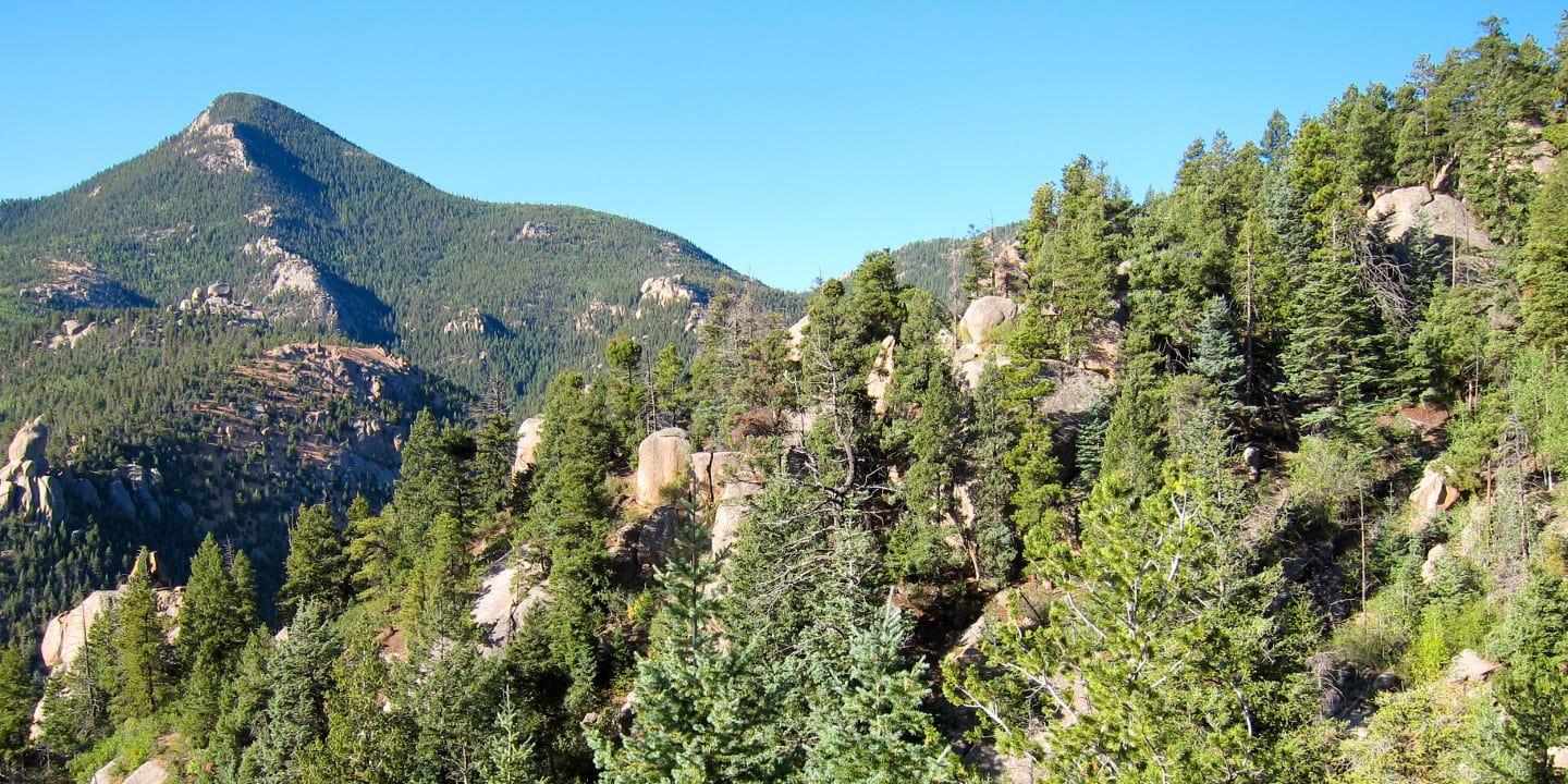 Pike National Forest Pikes Peak Barr Trail