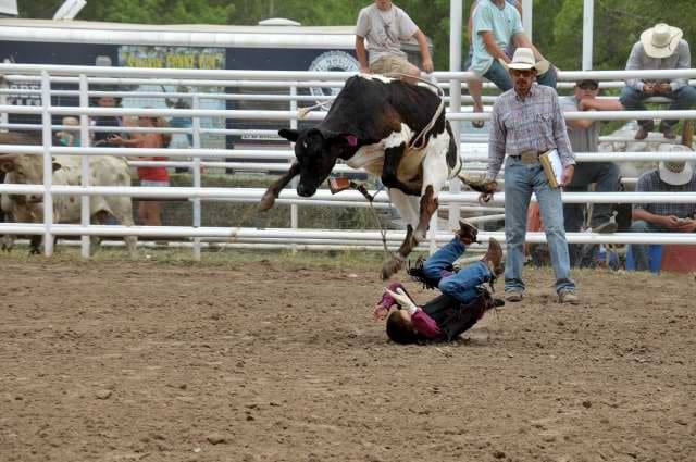 Plateau Valley Heritage Days Rodeo Bullrider