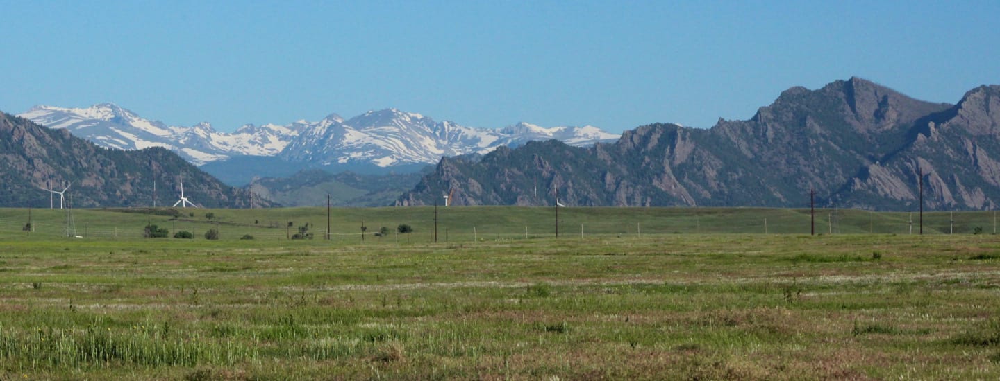 Standley Lake Westminster Windmills Flat Irons