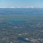 Standley Lake Aerial View Westminster Colorado