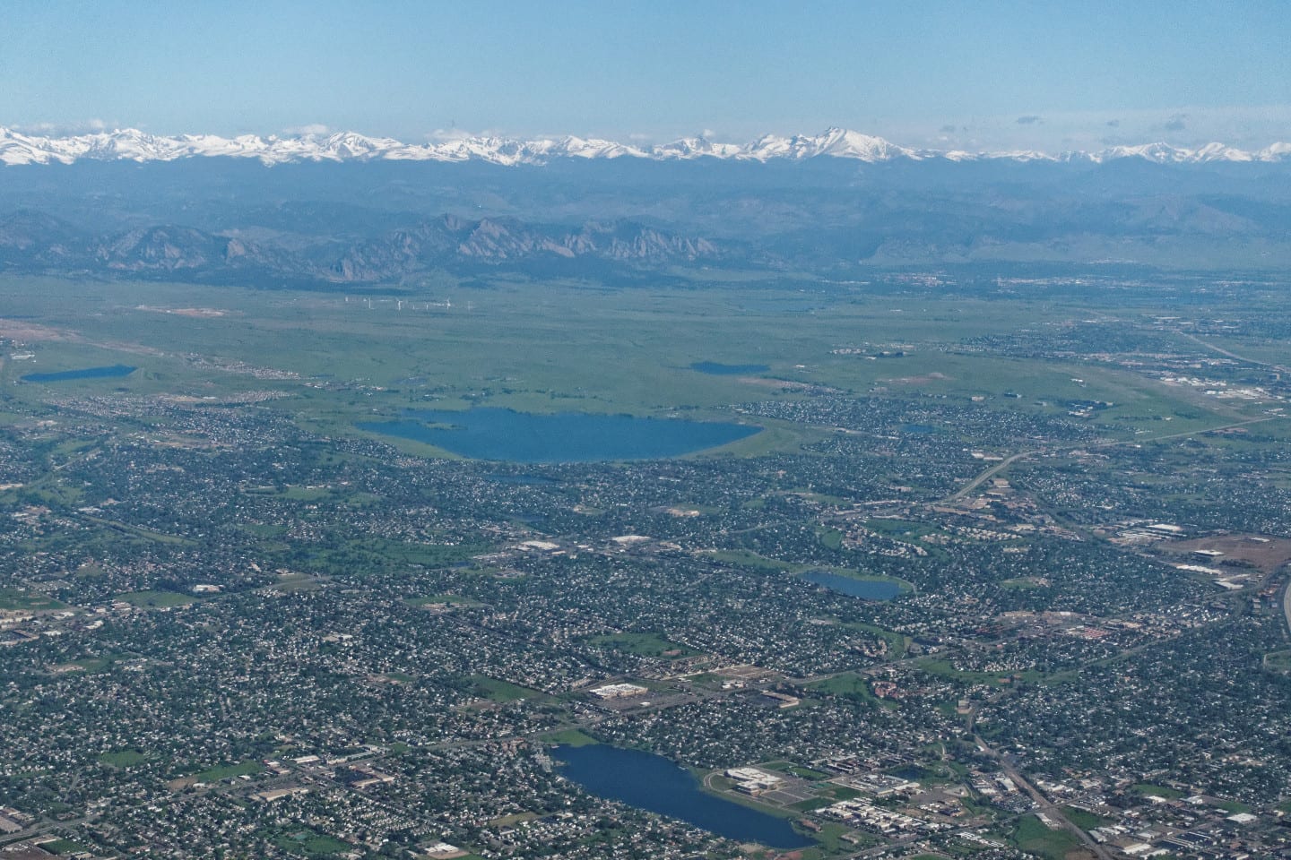 Standley Lake Aerial View Westminster Colorado