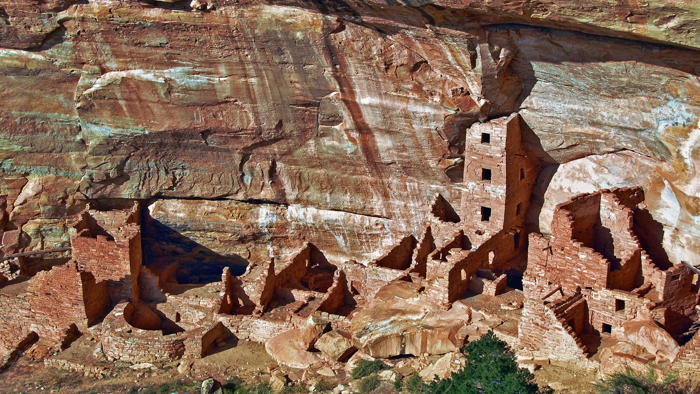 Square Tower Mesa Verde National Park Colorado