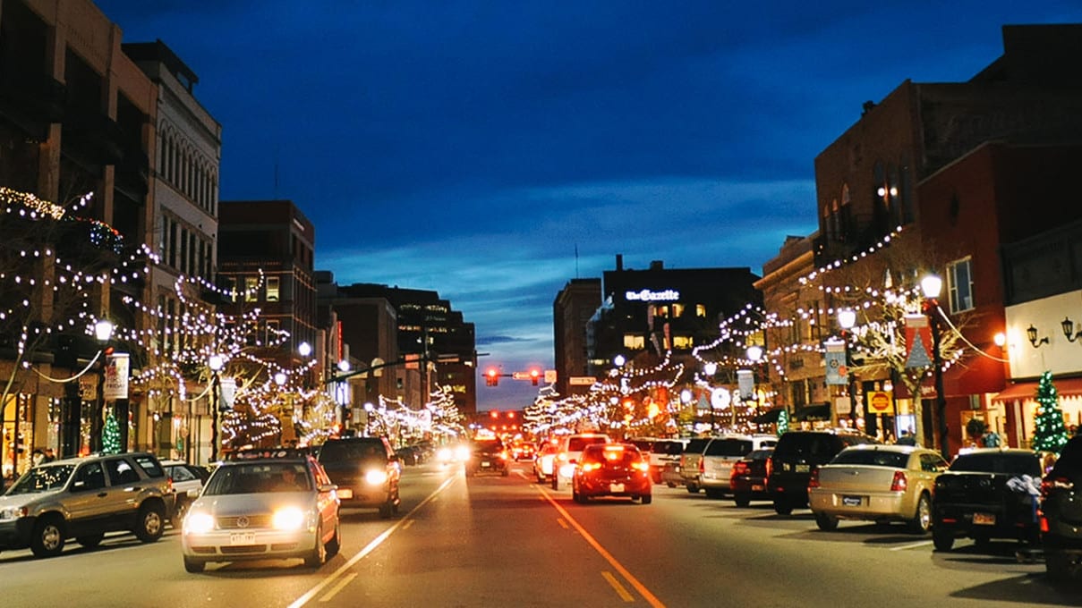 Downtown Colorado Springs Tejon Street