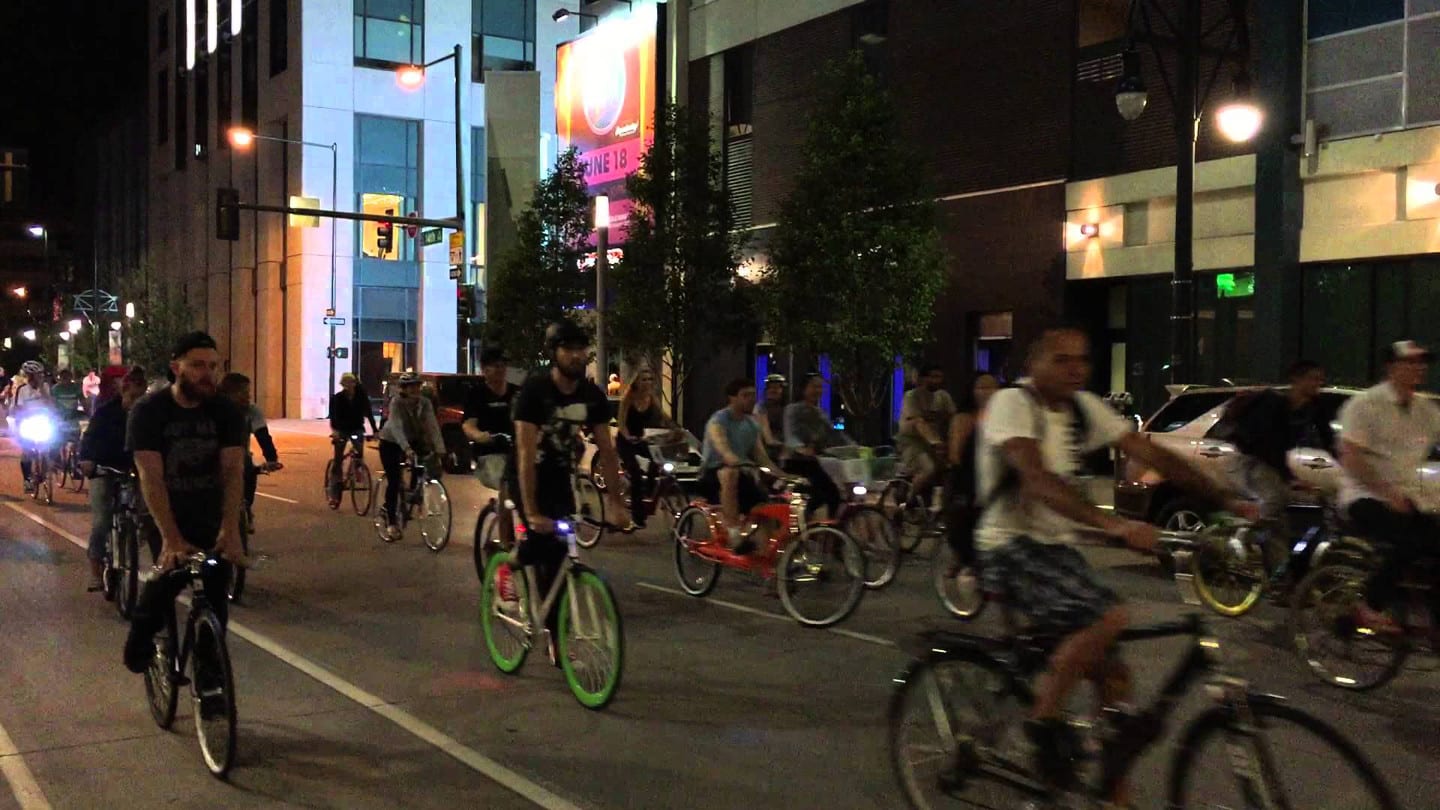 Denver Cruiser Ride Night Bike Bar Crawl