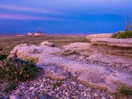 Pawnee Buttes Twilight Eastern Colorado