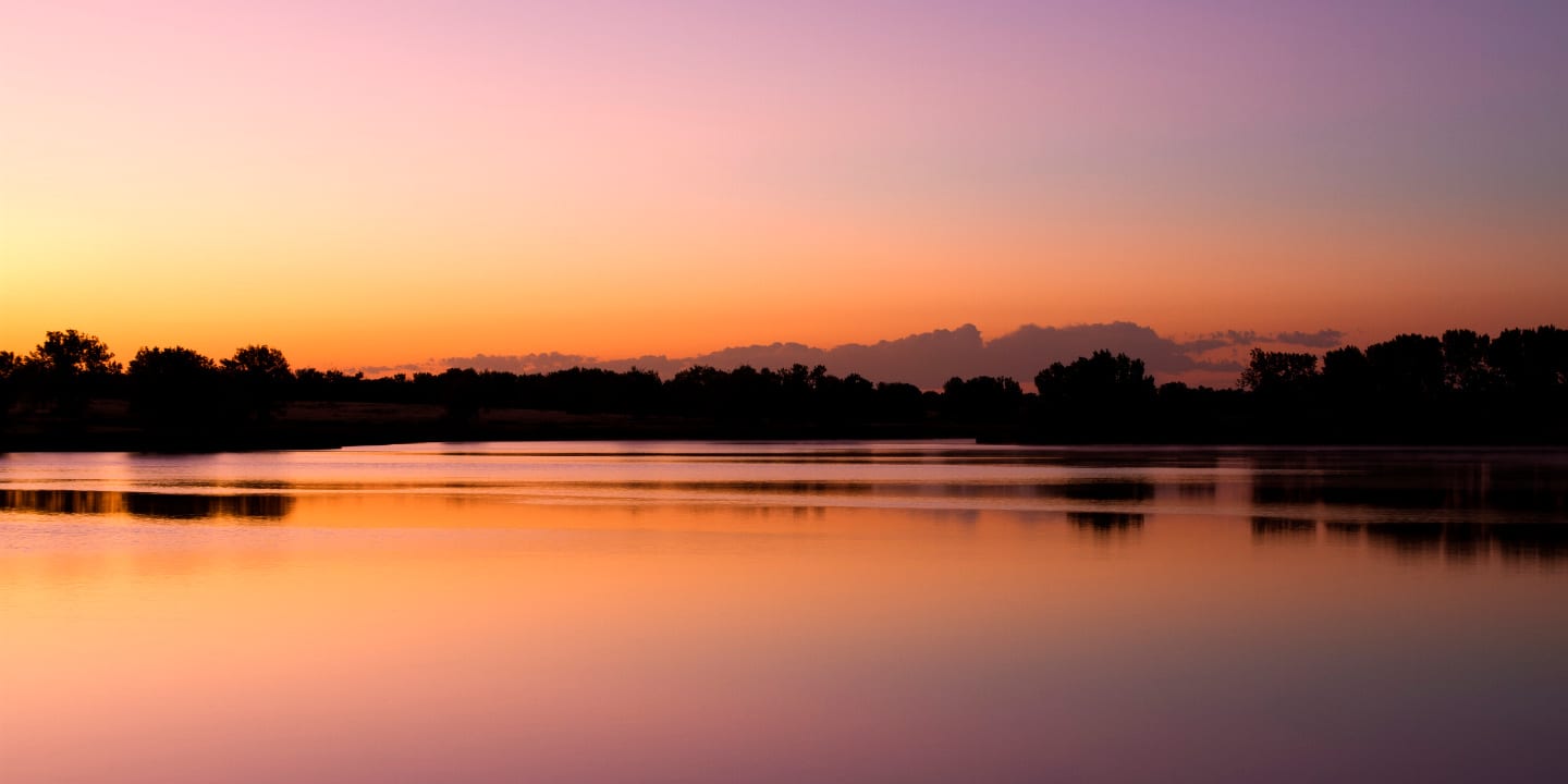 Honeymoon Colorado Lake Ladora Sunrise