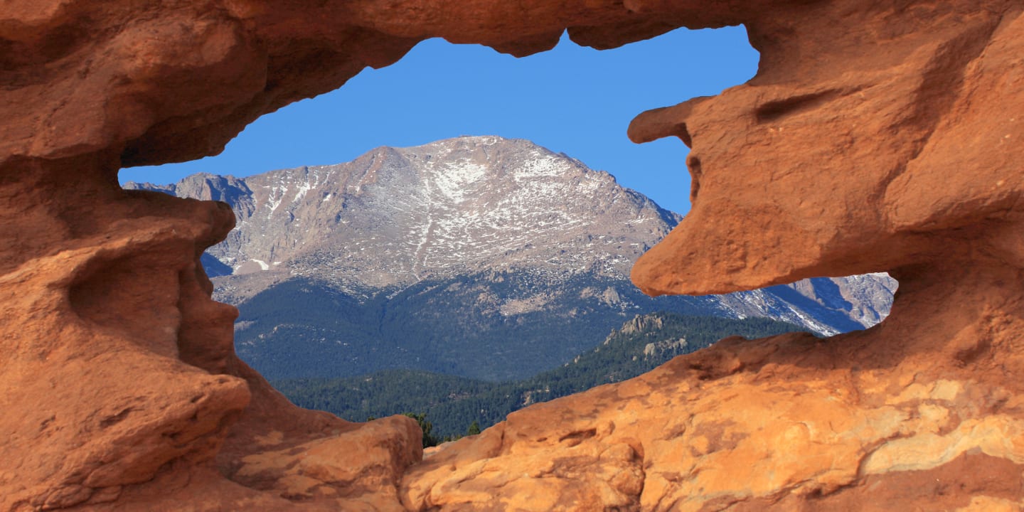 Pikes Peak Mountain Keyhole