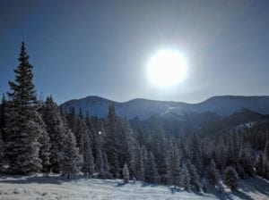 Visit Colorado Winter Sunny Day Ski Slopes