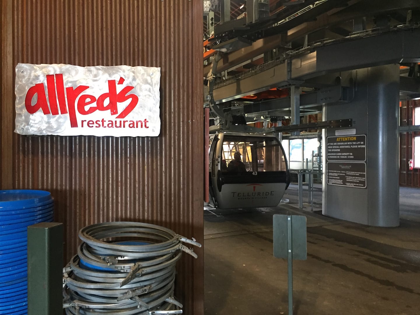 Allred's Restaurant Gondola Telluride Colorado