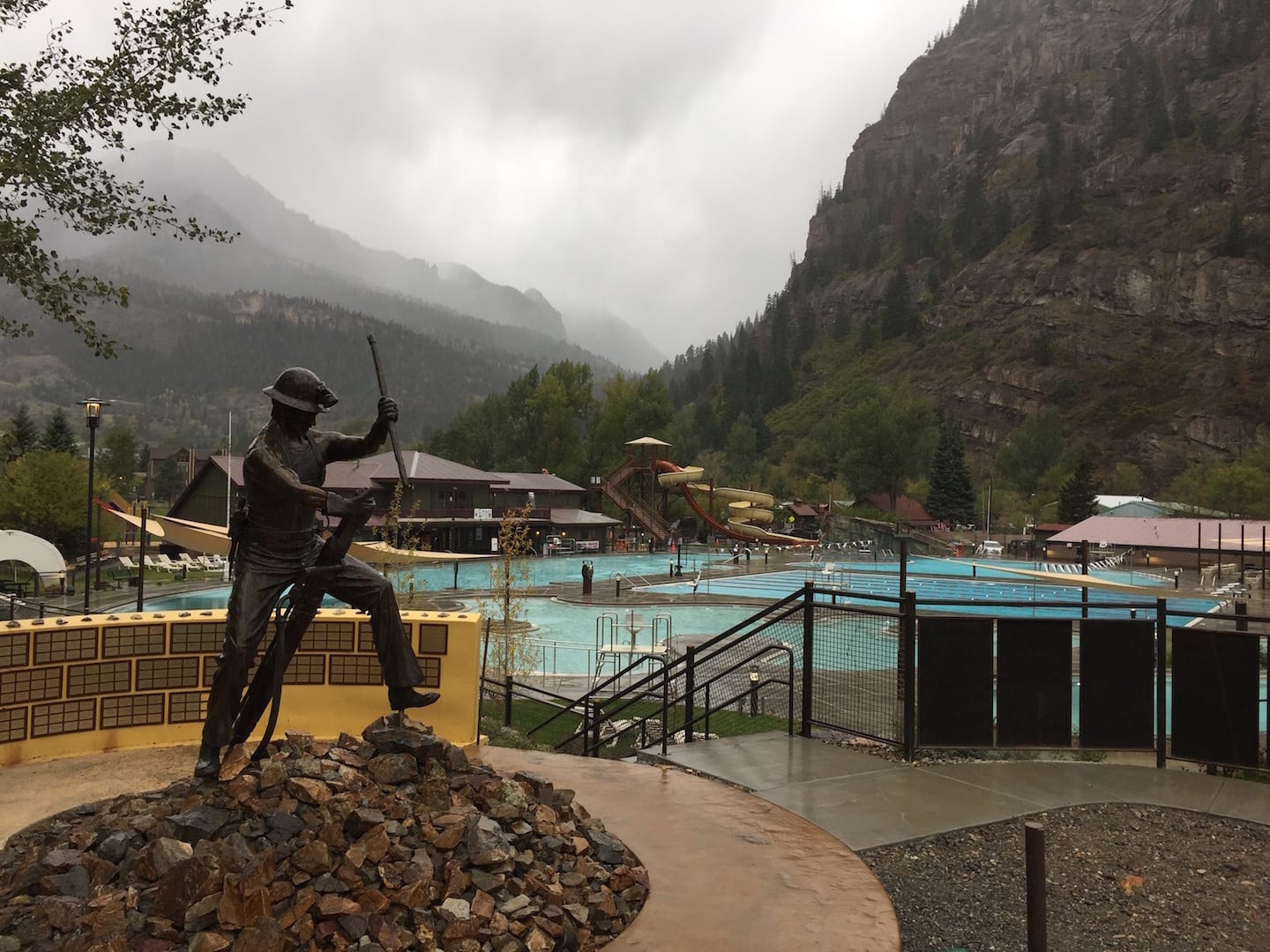 Million Dollar Highway Ouray Hot Springs Pool