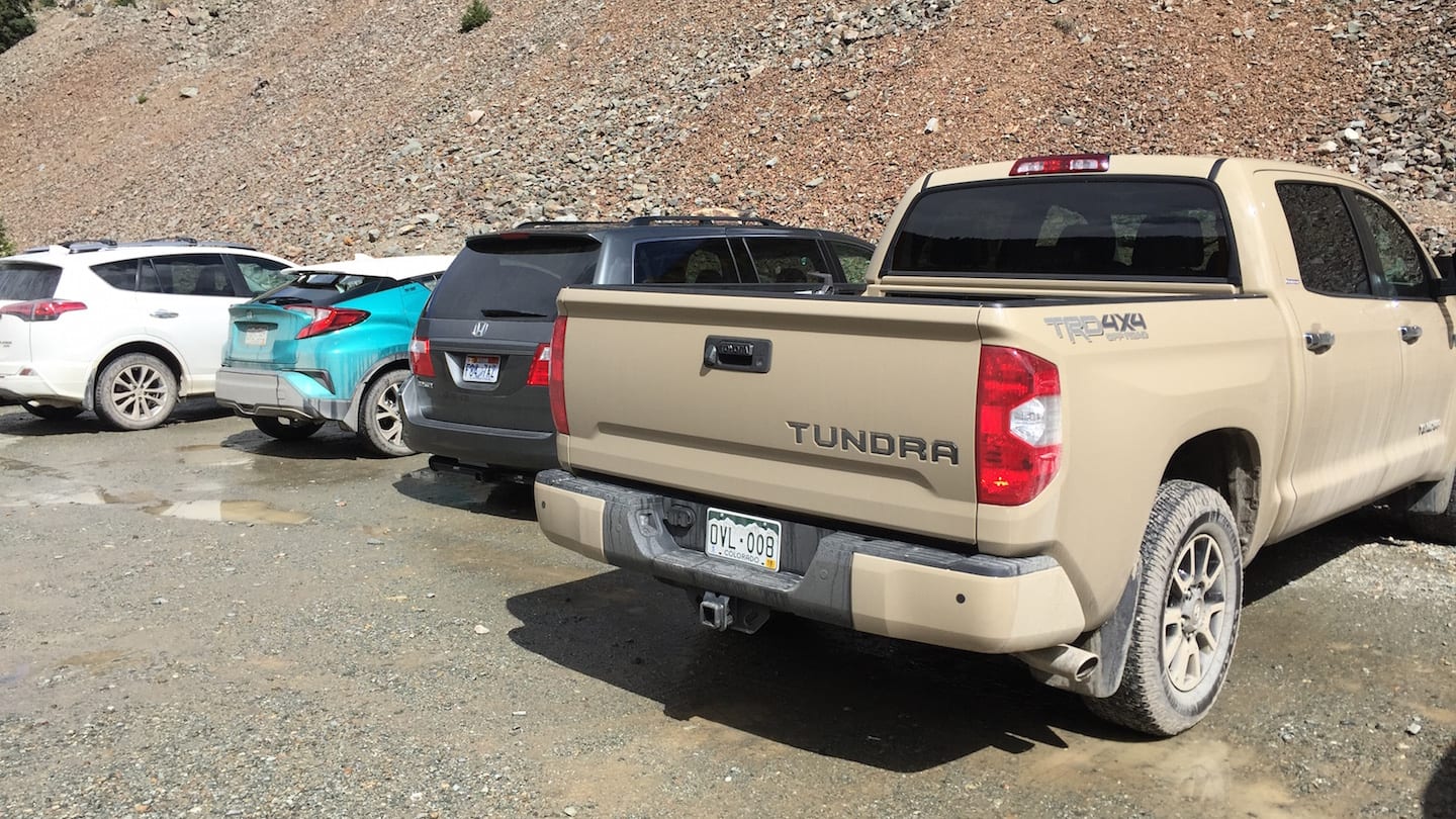 2018 Toyota Automobile Lineup Colorado Million Dollar Highway