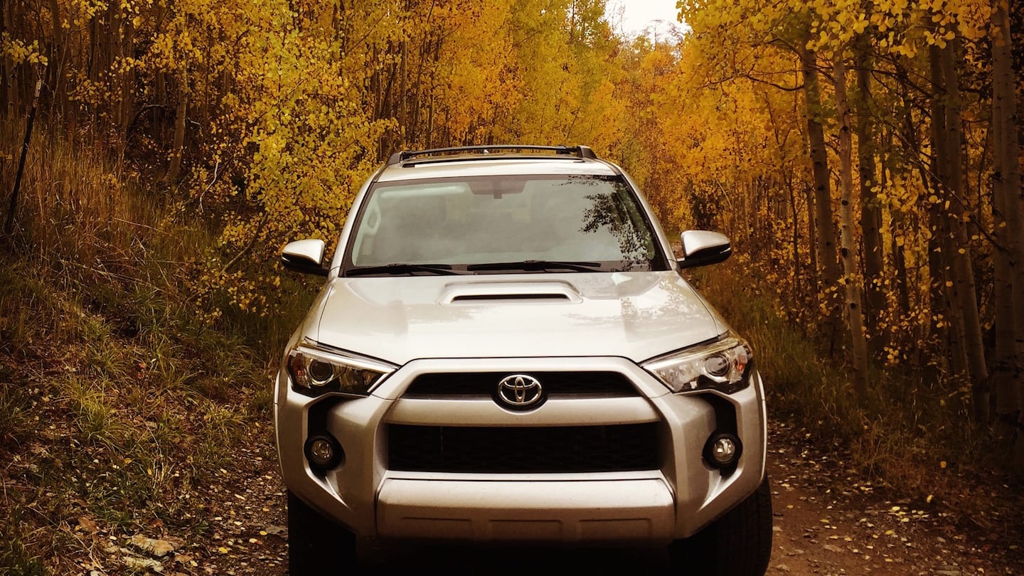 Fall Colors Million Dollar Highway Toyota 4Runner