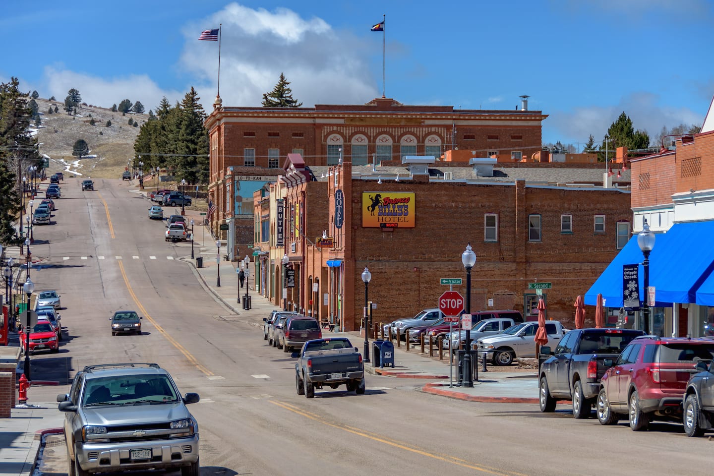 Historic Downtown Cripple Creek Main Street