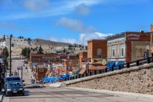 Historic Downtown Cripple Creek Colorful Buildings