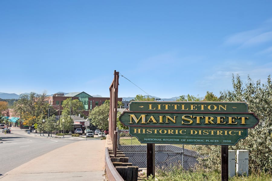 View of Littleton, Colorado