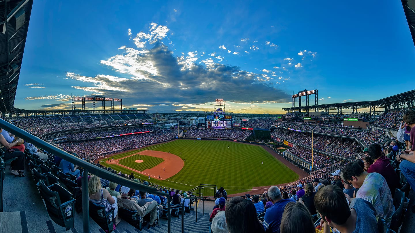 Coors Field Colorado Rockies Baseball Mile High Elevation