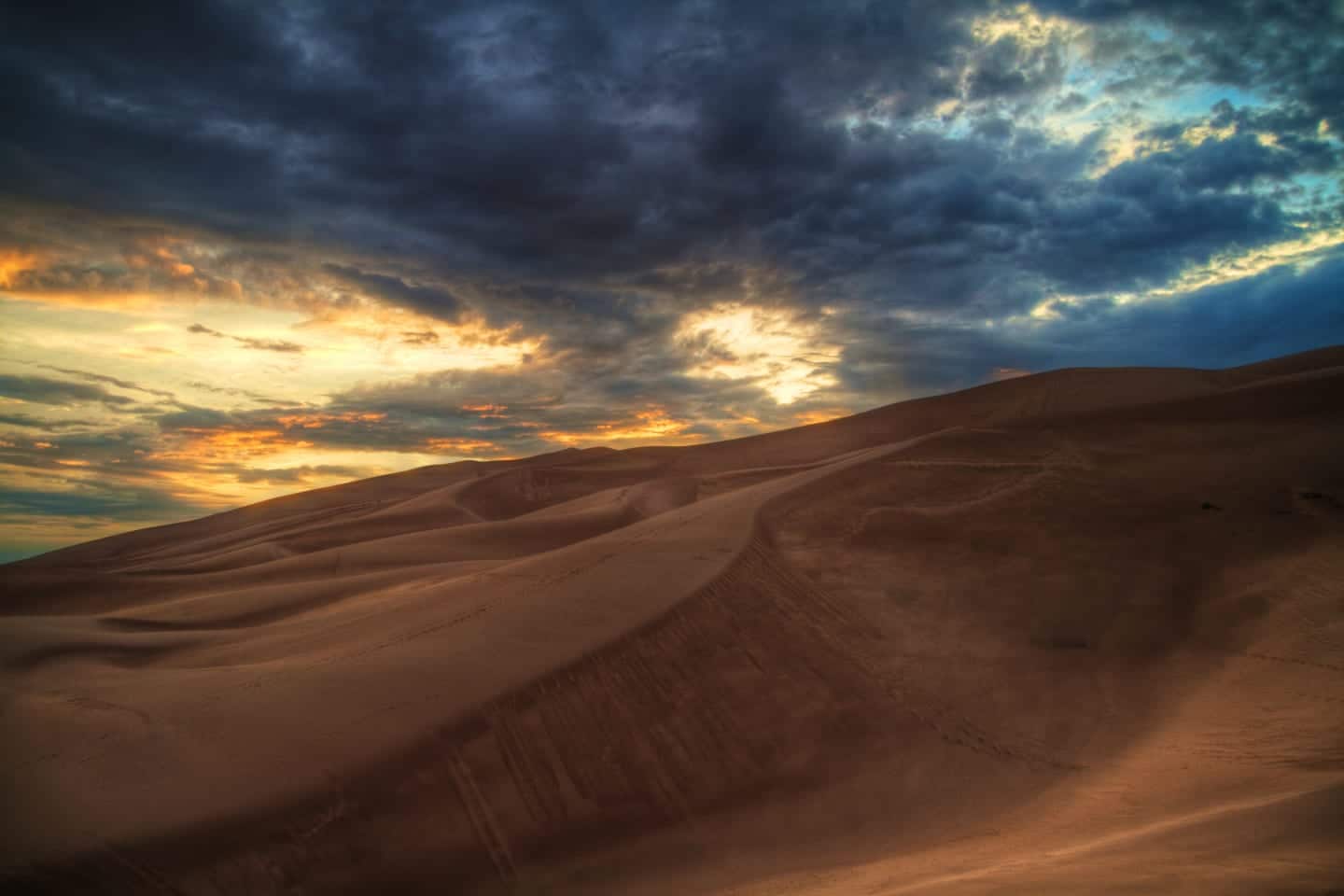 Keajaiban Alam Great Sand Dunes Colorado