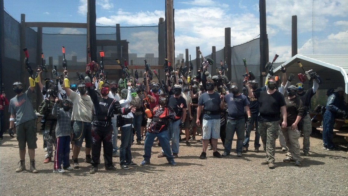 Blitz Paintball Dacono Colorado Group