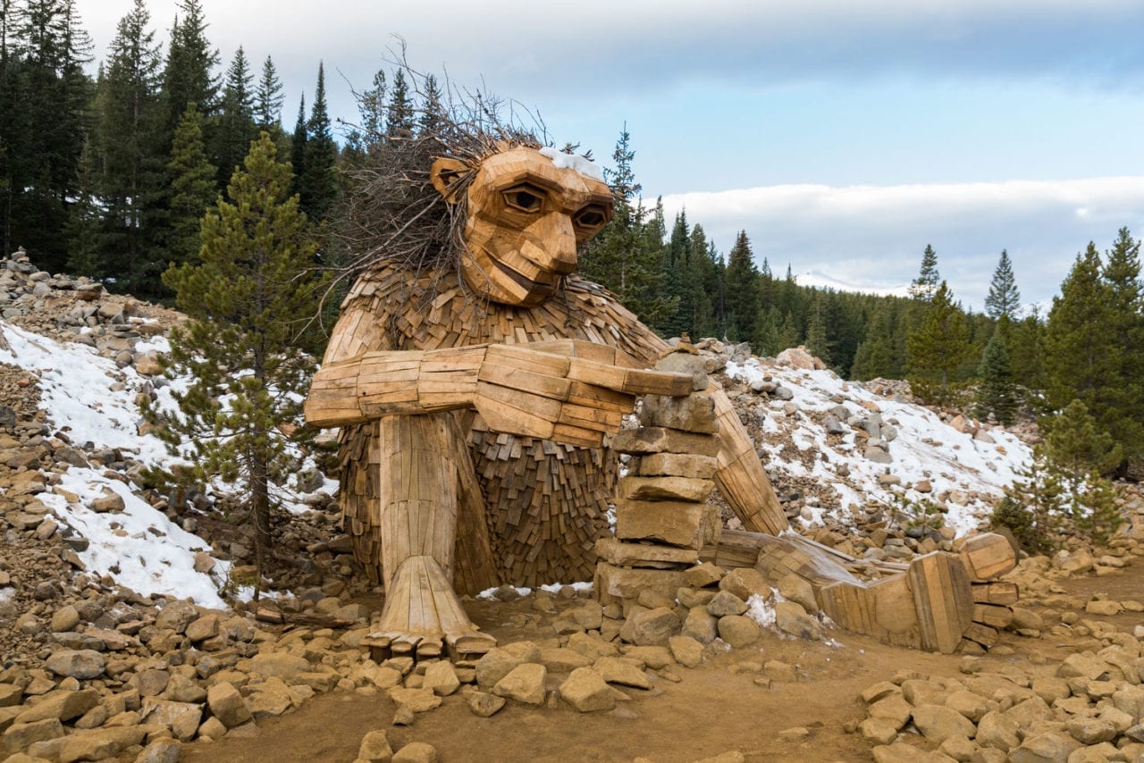 The Breckenridge Troll Lives On Sculpture Location How To Get There