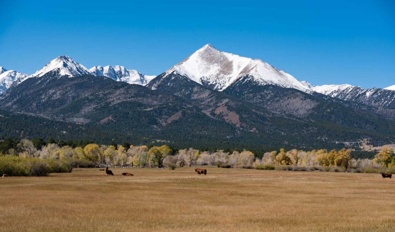 Sangre de Cristo Mountains Colorado