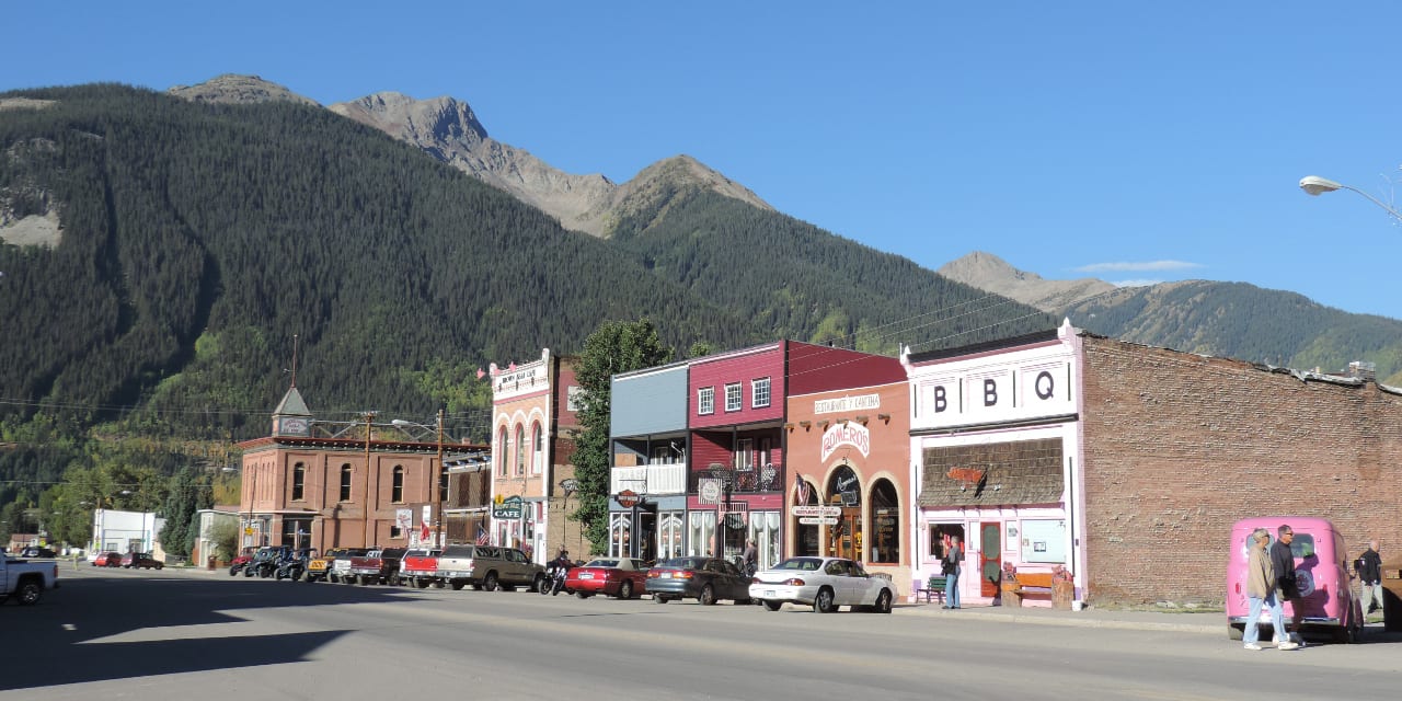 San Juan County CO Downtown Silverton