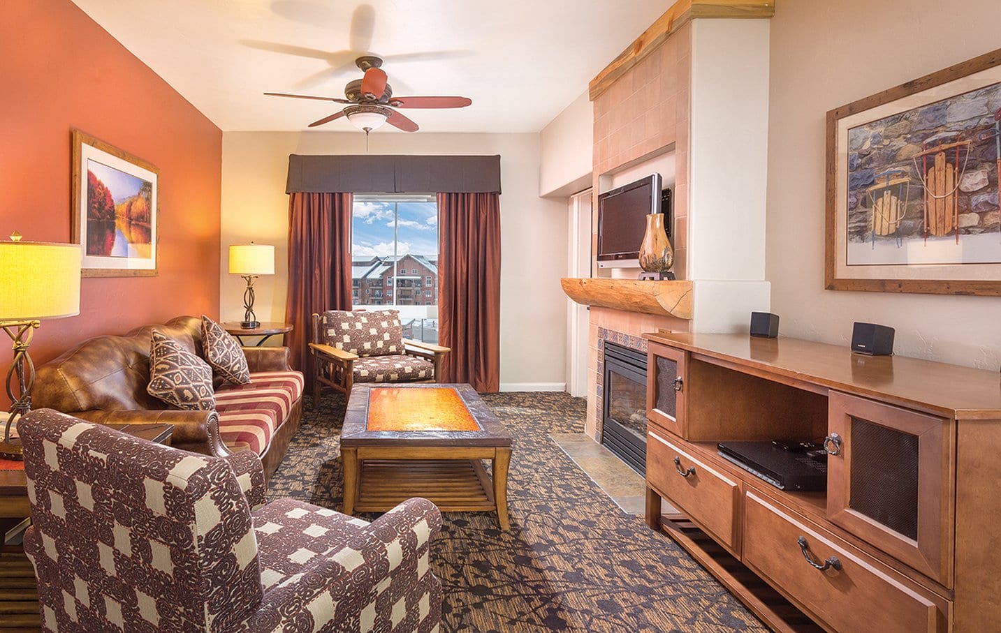 Club Wyndham Vacation Resorts Steamboat Springs Living Room