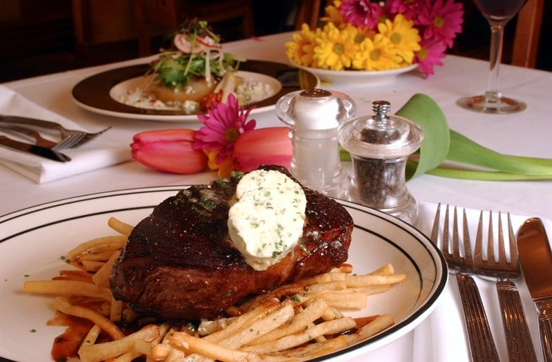 Chop House Restaurant at New Sheridan Telluride Steak Dinner
