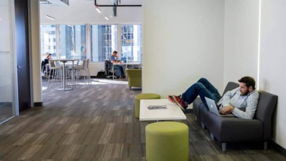 Coworking Space Modworks Denver Common Area