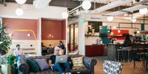 Coworking WeWork Denver LoHi Common Area