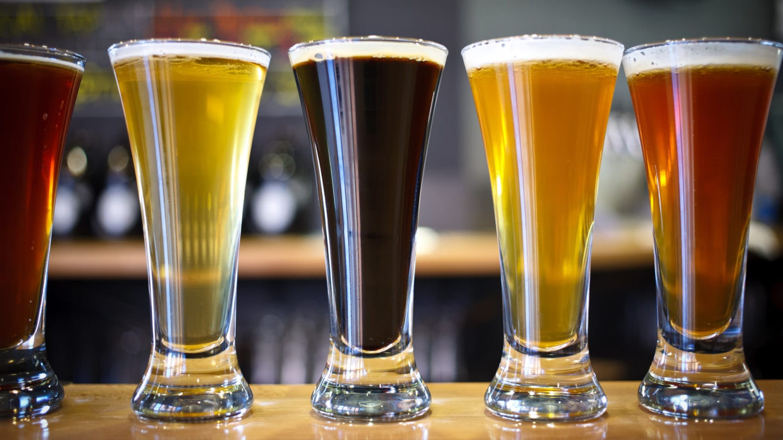 Denver Travel Destination River North Brewery Beer Flight