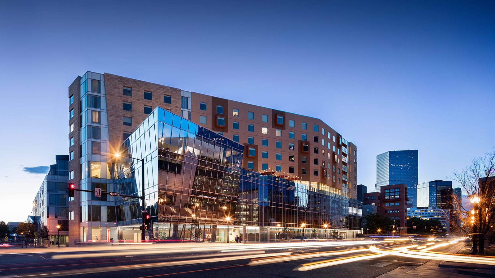 Denver Travel Destination The Art Hotel Broadway Street