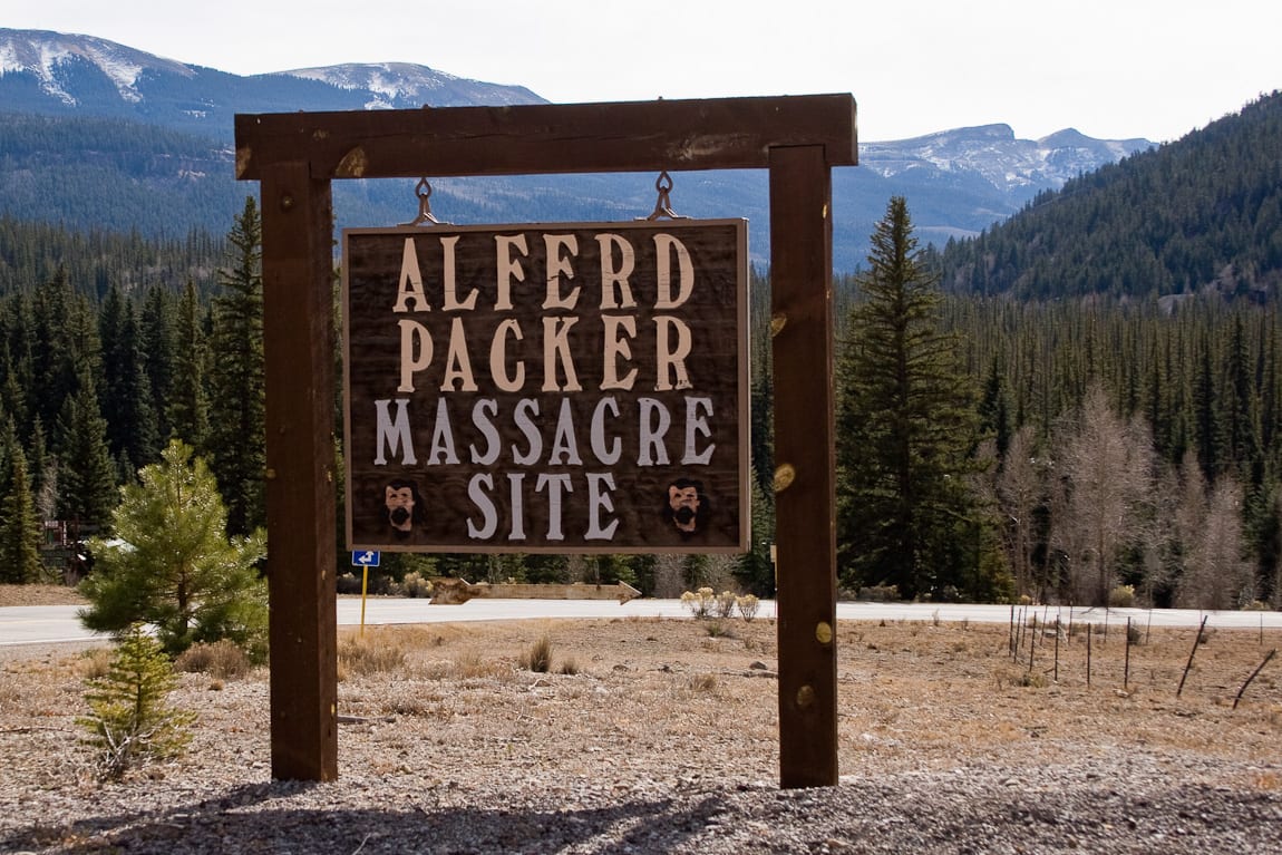 Famous Colorado Murders Alferd Packer Massacre Site