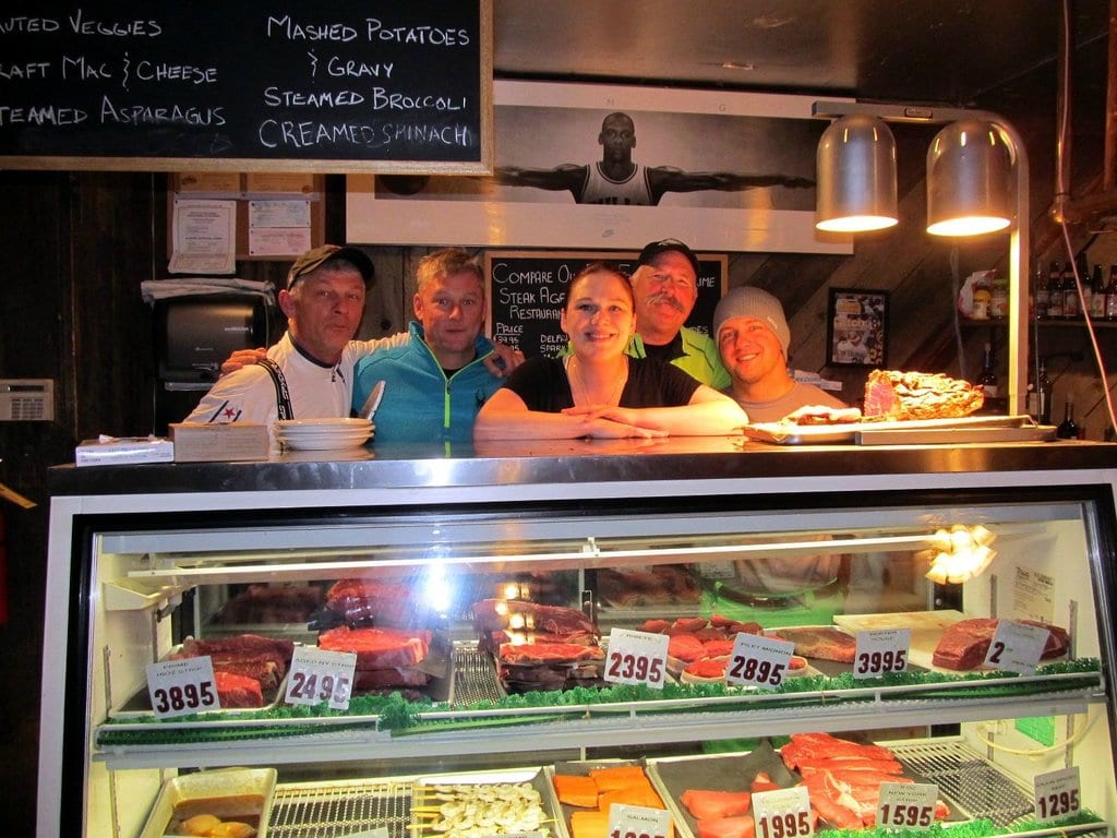 Mint Steakhouse Silverthorne Butch Shop Employees
