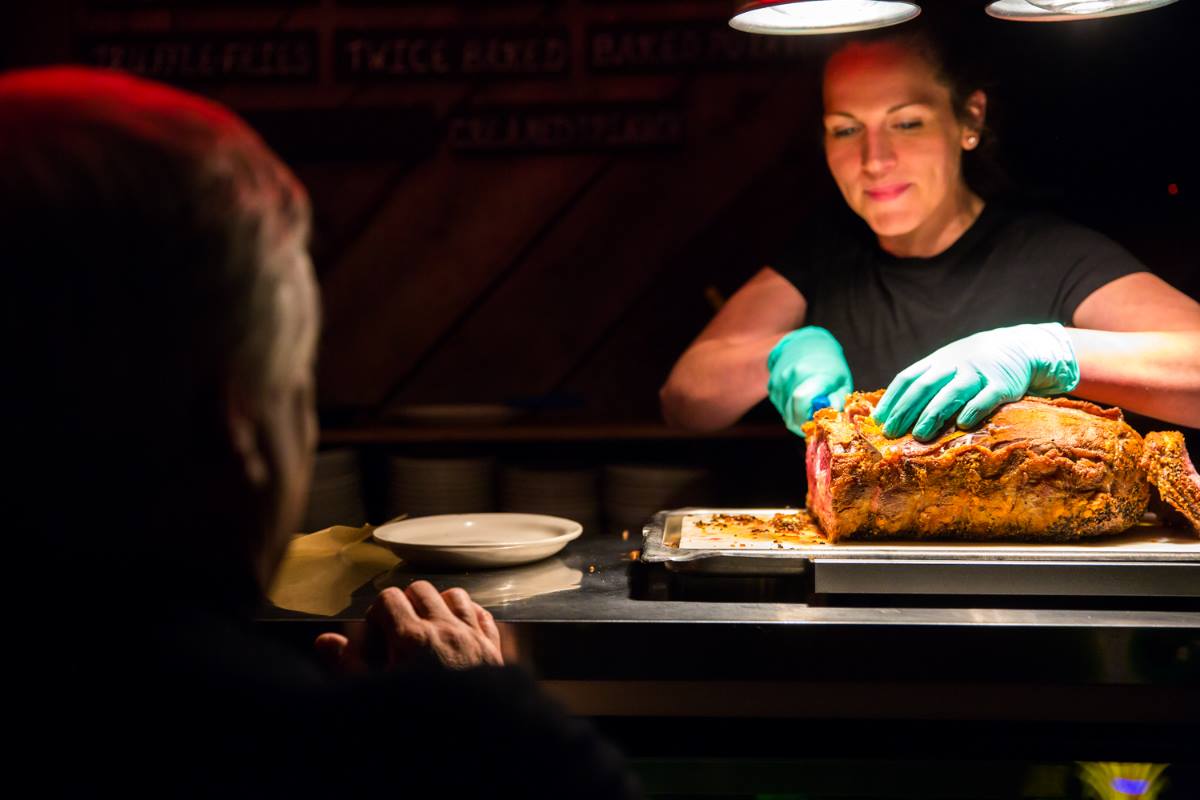 Historic Mint Steakhouse Silverthorne Steak Cut