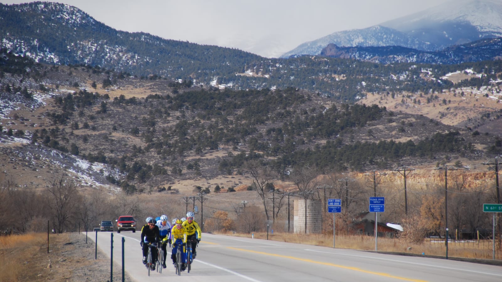 Mountain Biking Bike Group Lyons Colorado Ute Highway 66