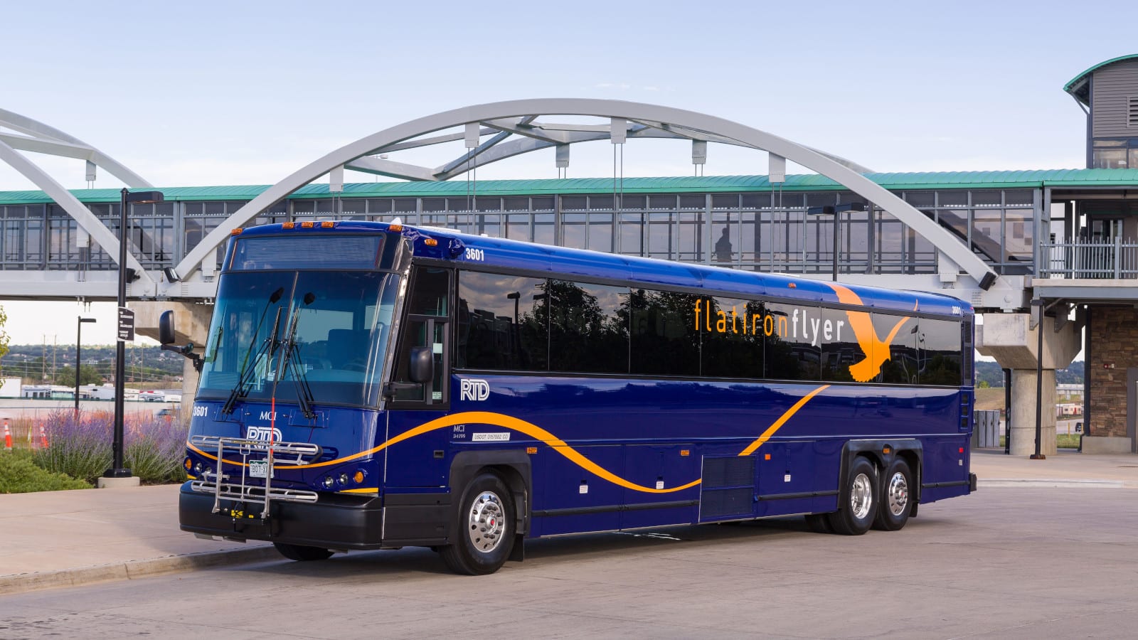 RTD Denver Flatiron Flyer Bus