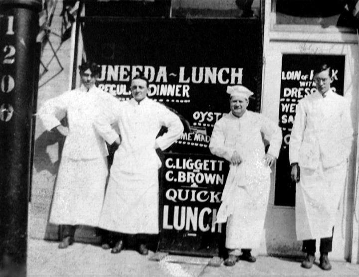 Silver Grill Cafe Fort Collins Vintage Photo 1933