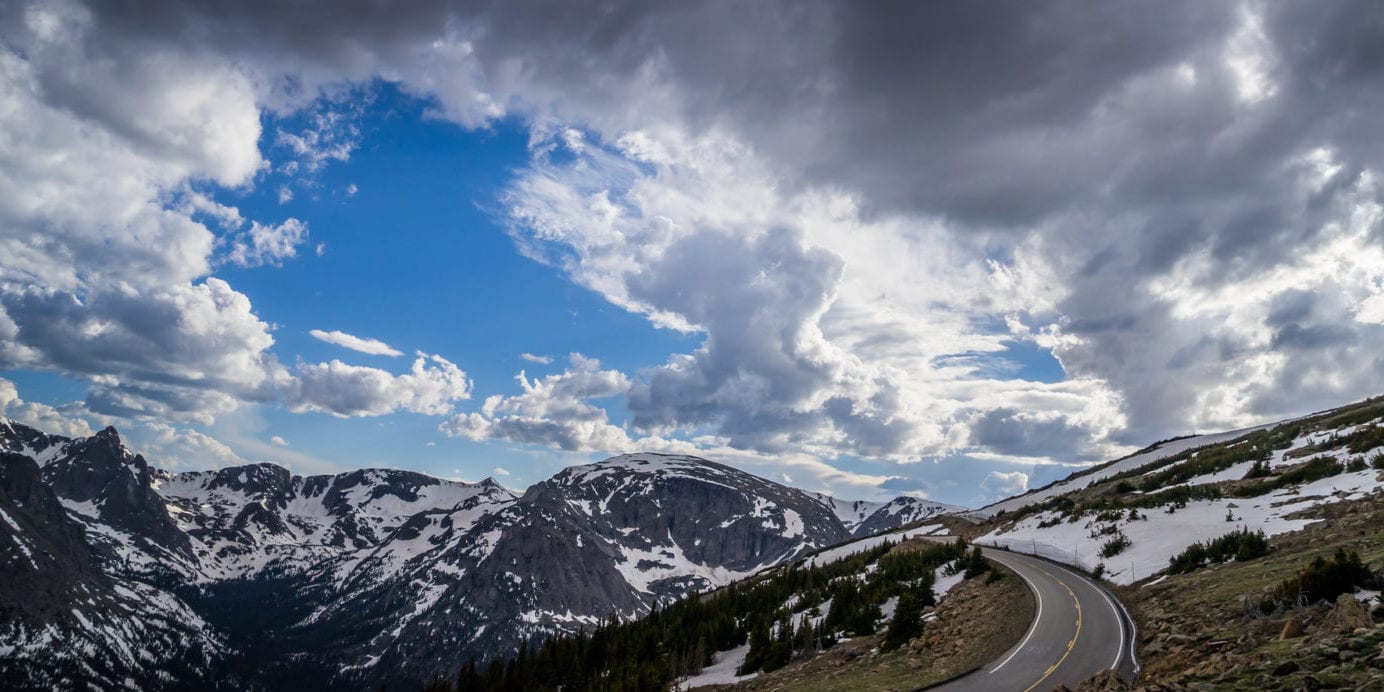 image of Trail Ridge Road in Colorado