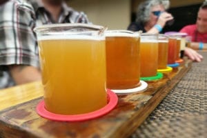 Cannabis Tourism Brewery Tour Colorado Craft Beer Flight